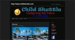 Desktop Screenshot of childshuttle.com